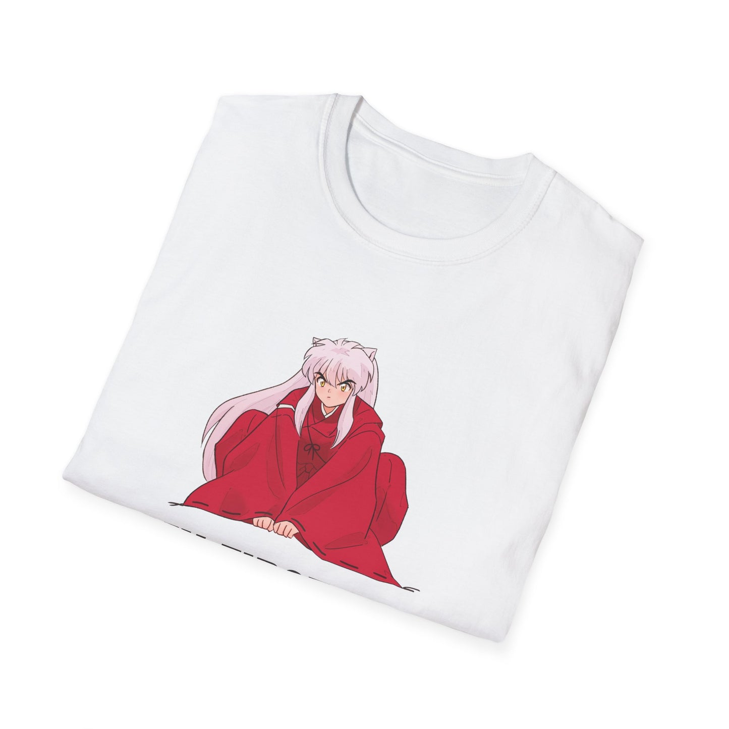 Inuyasha Fan Art T-Shirt – “My First Dog”  Anime Graphic Tee for Fans,Anime Lover Gift, Fun Pet Lover Tee, Casual Everyday Wear, Birthday Gift