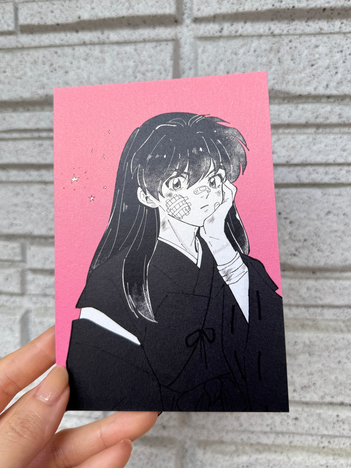 Inuyasha Fan Art Postcard Set Vol. 3- 4 Piece Pearlescent Art Prints - 2026 Collection
